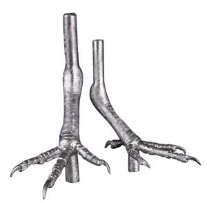 Cast Feet- Dove White-wing