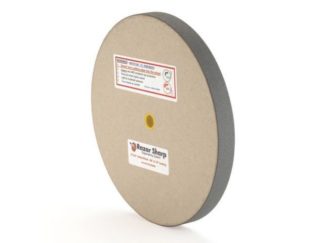 Strop - Razor Sharp - Gritted Wheel 8" x 3/4" arbor hole 5/8" / 1/2"