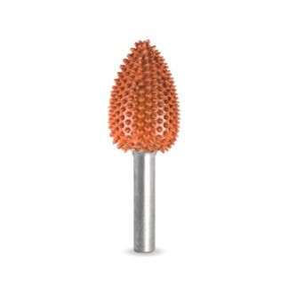 SABURR-TOOTH 1/4" Shank, Flame 3/4" x 1-1/4" Ex-Coarse