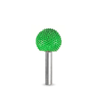 SABURR-TOOTH 1/4" Shank, Sphere 7/8" x 7/8" Coarse