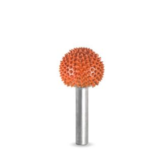 SABURR-TOOTH 1/4" Shank, Sphere 7/8" x 7/8" Ex-Coarse
