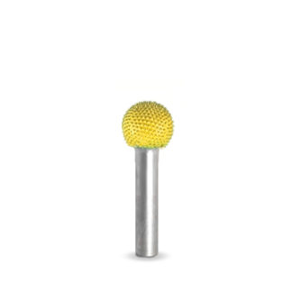 SABURR-TOOTH 1/4" Shank, Sphere 1/2" x 1/2" Fine