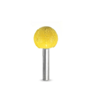 SABURR-TOOTH 1/4" Shank, Sphere 7/8" x 7/8" Fine