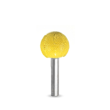 SABURR-TOOTH 1/4" Shank, Sphere 7/8" x 7/8" Fine