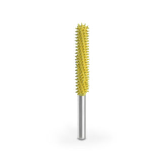 SABURR-TOOTH 1/8" Shank Ball Nose Long 1/8" x 1-1/4" Fine