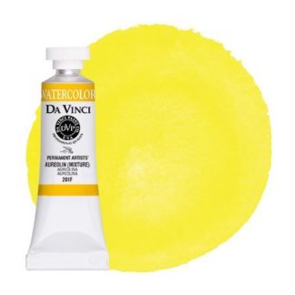 Da Vinci-Artists' Watercolor Paint 37ml Aureolin Mixture SKU #:DAV201