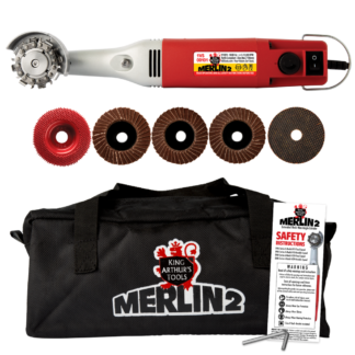 Merlin2® 110-115V VS Angle Grinder Universal Carving Set