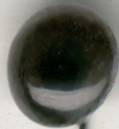OFF WIRE GLASS EYES Tohickon #112 Dk BROWN FLAT BACKS
