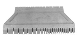 Graining comb, GRADUATED COMB