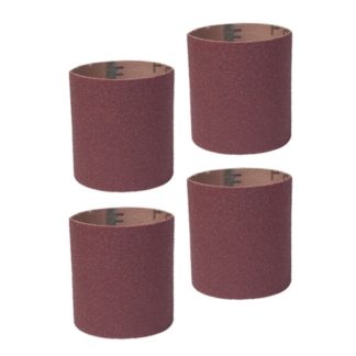 Guinevere - 4 Small Drum Sanding Sleeves, Coarse-80 grit 3/4" #11363