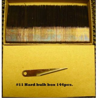 Warren Blades #11 Hard Industrial Carving Blade Bulk