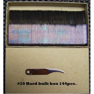 Warren Blades # 20 Hard Industrial Carving Blade Bulk