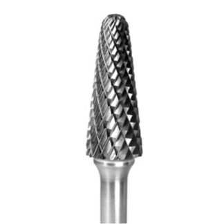Carbide Taper 3/8" X 1 1/16" <P>1/4" Shank