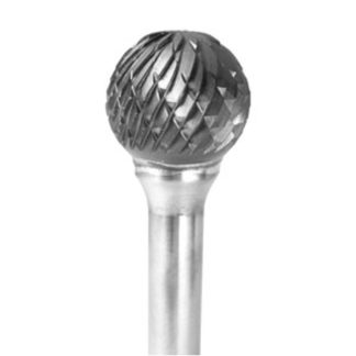 Carbide Sphere 1/4" <P>3/32' Shank