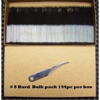 Warren Blades # 8 Hard Industrial Carving Blade Bulk
