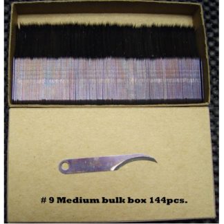Warren Blades # 9 Medium Industrial Carving Blade Bulk