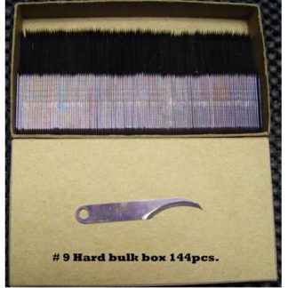 Warren Blades # 9 Hard Industrial Carving Blade Bulk