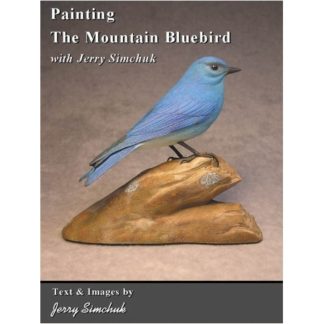 Painting the Mountain Bluebird Male