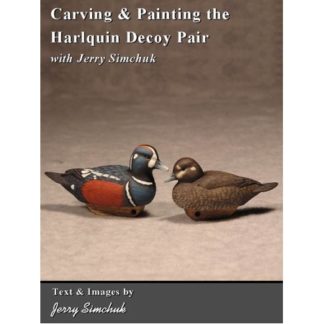 Carving & Painting the Harlequin Decoy Pair