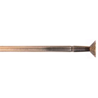 Diamond INVERTED CONE 1/4" <P> Safe End 3/32" Shank