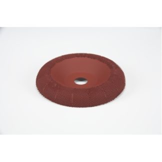 Saburr-Tooth 4" Donut Wheel 5/8" bore <P>Round Face Medium