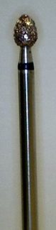 Diamond Carver D-16 Small Fat Flame 3.5mm(4/32") 3/32" Shank