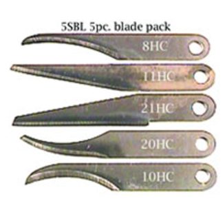 Warren Blades 5SBL - 5 Blade Assortment