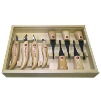 Flexcut KN700 Deluxe Palm & Knife Set