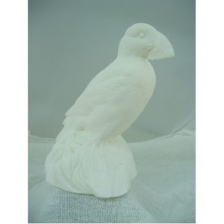 Puffin on Rocks (1/2 scale), bob Guge study cast