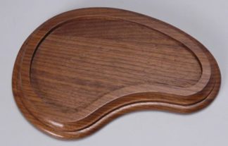 Walnut Pork Chop 8 x 5 3/4" 1 1/4" thick