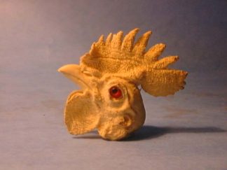 ROOSTER RED JUNGLE FOWL W/EYES study cast