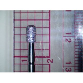 Ruby Bur Cylinder #18 - 3/32" Shank Medium Grit