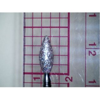 Ruby Bur Flame #20 - 3/32" Shank Medium Grit