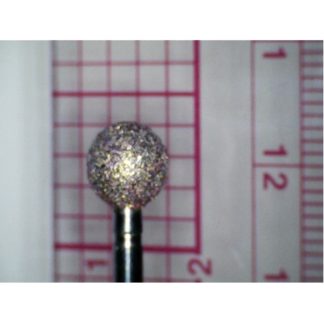 Ruby, Super Coarse Sphere medium #21 3/32" Shank