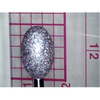 Ruby, Super Coarse Oval #24 3/32" Shank