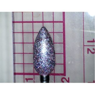 Ruby Bur Flame #25 - 3/32" Shank Medium Grit