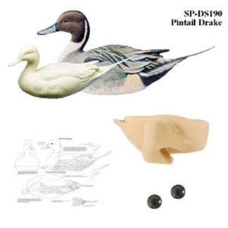 Kit- PINTAIL DRAKE WOOD CARVING KIT