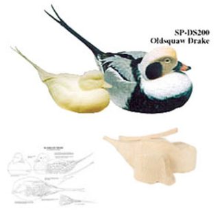 Kit- OLD SQUAW DRAKE COMPETITION WOOD CARVING KIT