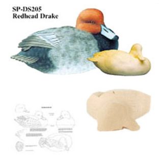 Kit- Redhead Drake KIT WOOD CARVING KIT
