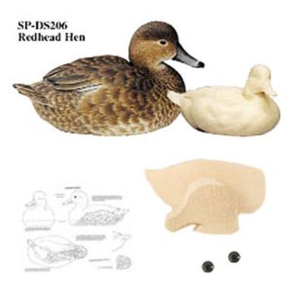 Kit- Redhead Hen KIT WOOD CARVING KIT
