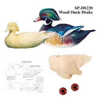 Kit- Wood Duck Drake KIT WOOD CARVING KIT