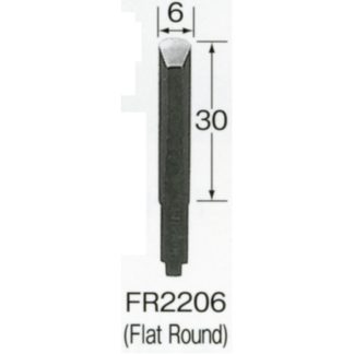 Automach #FR2206 6 mm Flat Round Gouge