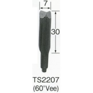 Automach #TS2207 7 mm 60 Vee Gouge