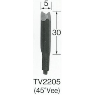 Automach #TV2205 5 mm 45 Vee Gouge
