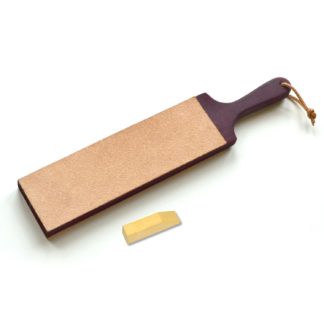 Strop - PW16 Flexcut Dual-Sided Paddle Strop has a 10” x 3” stropping surface