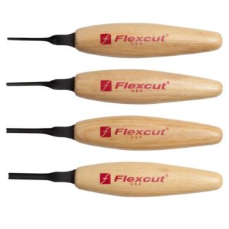 Flexcut MT300 Sweeps Micro Tool Set