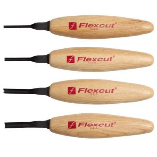 Flexcut MT500 Deep U-Gouge Micro Tool Set