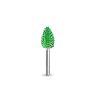 SABURR-TOOTH 1/8" Shank<P>Flame 3/8" x 1/2" Coarse