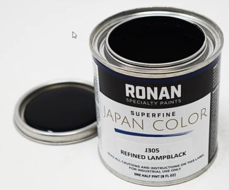 Japan Refined Lampblack (Tinting) 1/2pt.