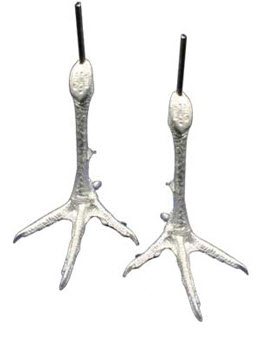 Cast Feet- Pheasant, Rooster Mini